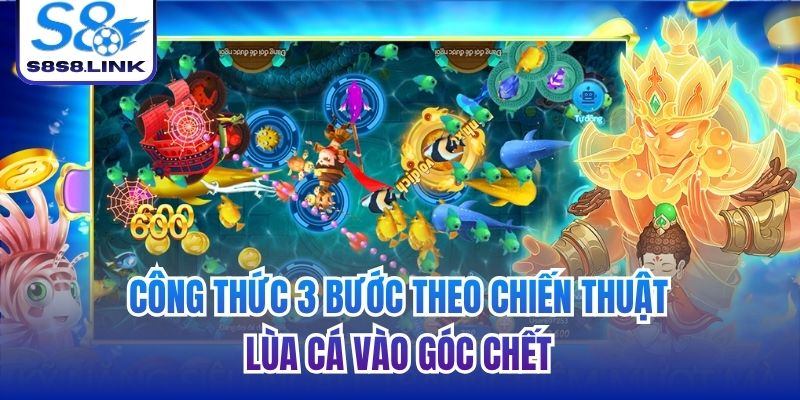 Công thức 3 bước theo chiến thuật lùa cá vào góc chết